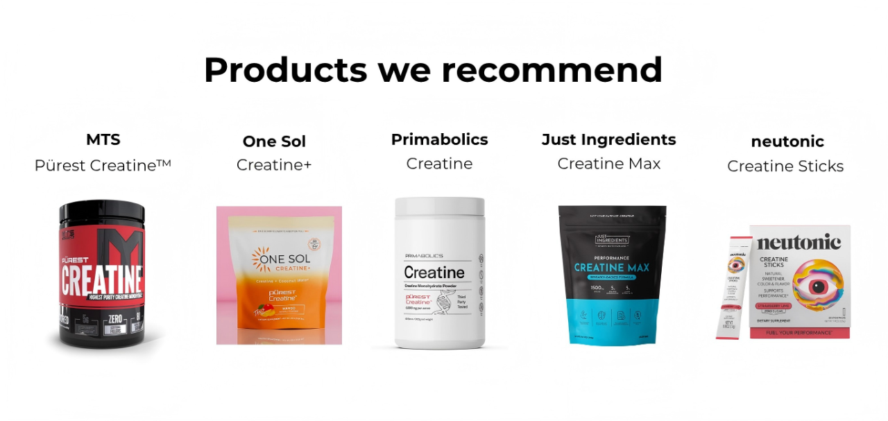 Products we recommend
